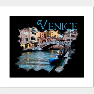 Venice, Italy: Along the Canal Posters and Art